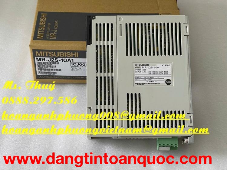 Mitsubishi MR-J2S-10A1 - Bộ điều khiển chính hãng - Toàn quốc