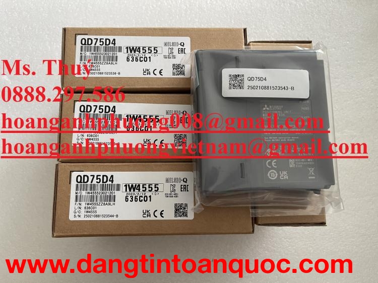 Chuẩn hàng Japan - Module nguồn Mitsubishi QD75D4 - New