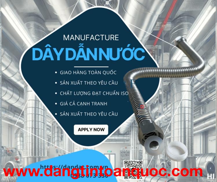 Dây Dẫn Nước Inox| Dây dẫn nước inox chịu nhiệt| Dây dẫn nước chịu nhiệt: Giải Pháp Cho Hệ Thống Cấp