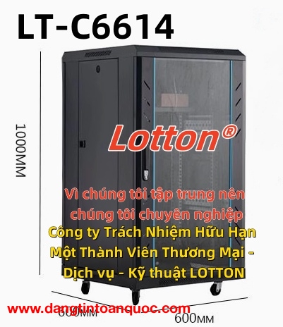 LT-C6614 tủ mạng đặt dưới sàn