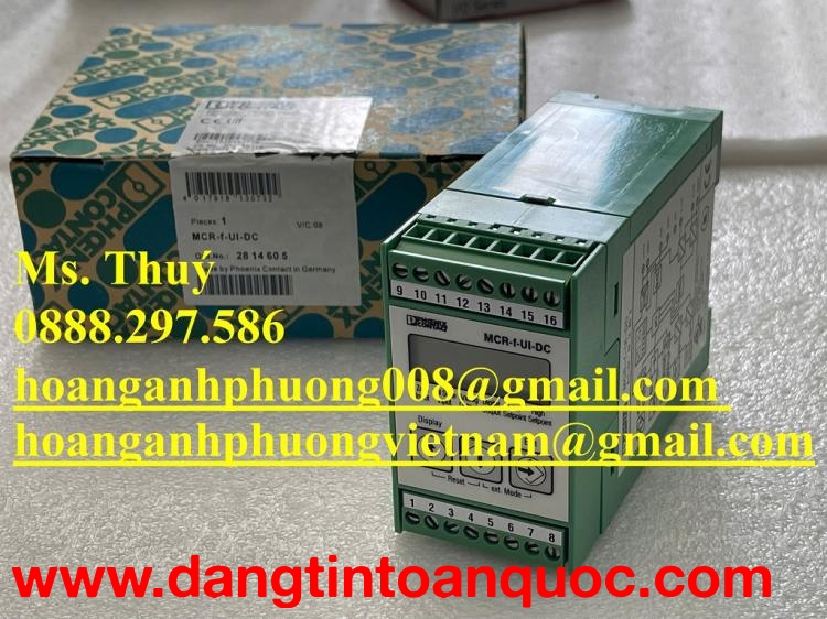 MCR-f-UI-DC Phoenix Contact - Bộ chuyển đổi giá tốt, chính hãng