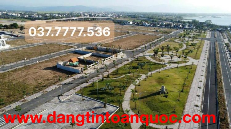 Khu Biệt Thự Ven Sông Nam Tuy Hòa, Giá thấp hơn thị trường chỉ 18,7Tr/m2, Sổ chuẩn, sang tên ngay