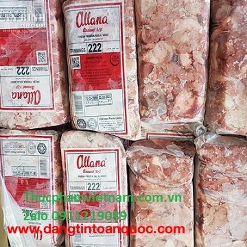 Vụn Trâu, Vụn Bò Tươi gói 1kg - Ship hỏa tốc Hà Nội