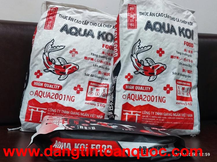 Thức ăn Aqua Koi là giải pháp lý tưởng giúp cung cấp dinh dưỡng