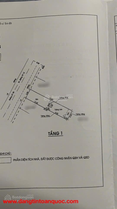 Bán nhà mặt phố 5x25m giá 6,25 tỷ  tại đường Hiệp Thành 12, Quận 12,