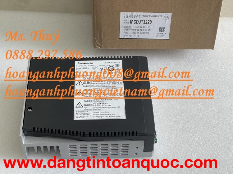 Servo Driver Panasonic MCDJT3220 - Nhập mới 100%