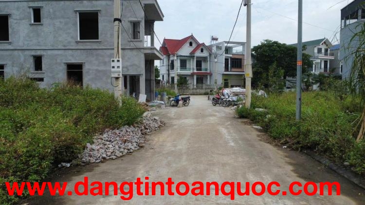 BÁN 77M2  ĐẤT ĐẤU GIÁ ĐÔNG SƠN CHƯƠNG MỸ