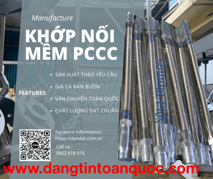 Khớp Nối Mềm PCCC| Dây mềm nối đầu phun sprinkler, Ống mềm kết nối đầu phun Sprinkler – Giải Pháp An