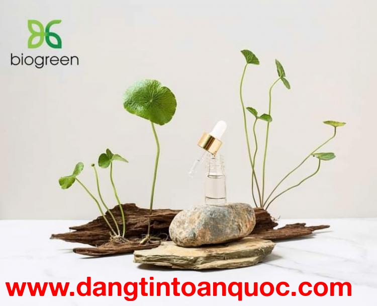 Chiết xuất rau má Biogreen giải pháp hiệu quả giúp điều trị mụn