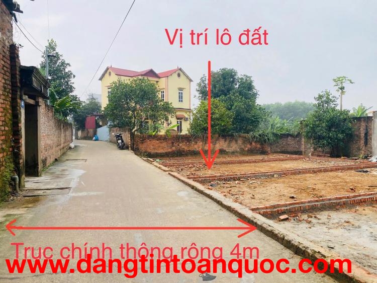 Chính chủ bán lô đất 55m2  tại Xuân Đồng - Tân Minh - Sóc Sơn