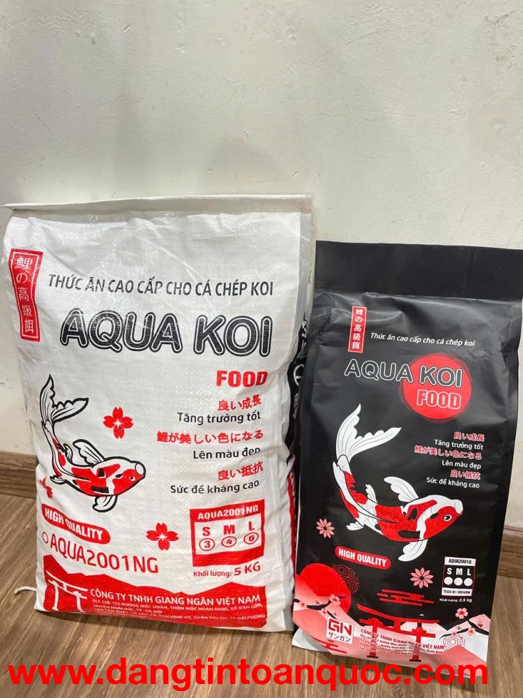 Aqua Koi: Sản phẩm cần thiết  dành cho người chăm sóc cá Koi