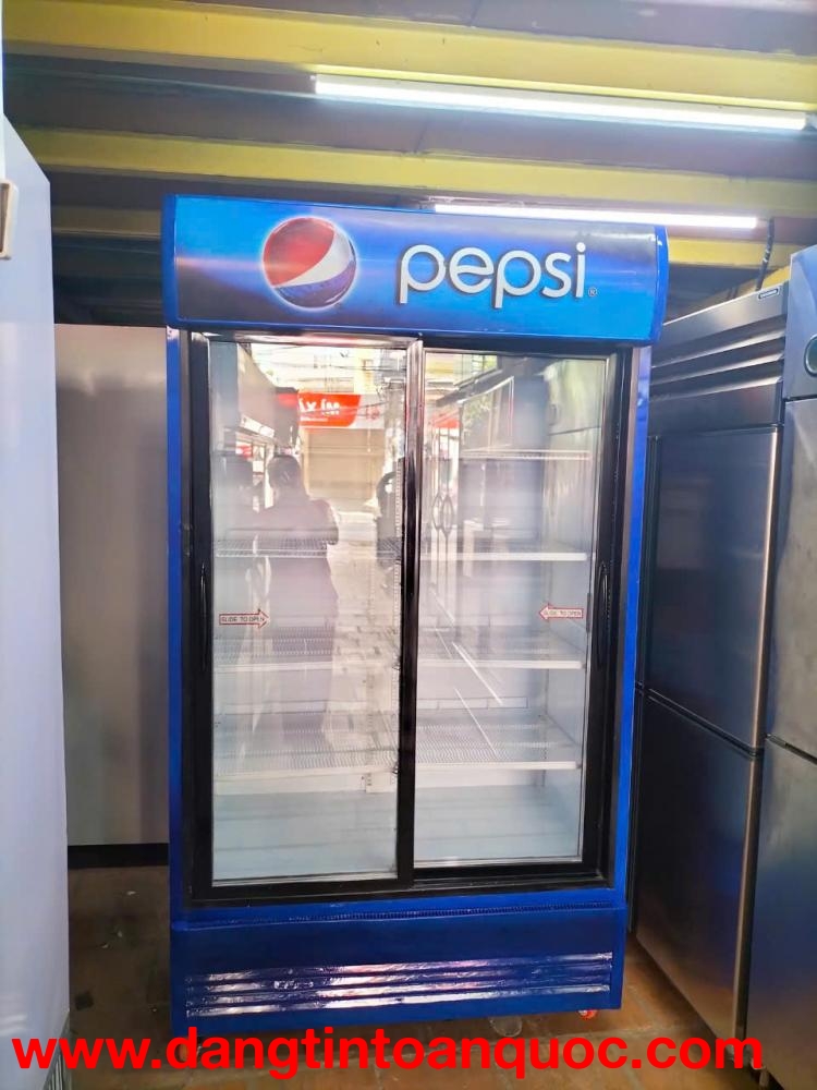 tủ mát hiệu pepsi 2 cửa dung tích 1300 lít thái lan thanh lý giá kẻ