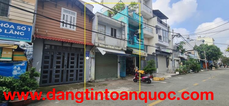 Bán GẤP nhà 2 mặt tiền Lê Cao Lãng 50m2, 5.49tỷ- DÒNG TIỀN 12TR/THÁNG