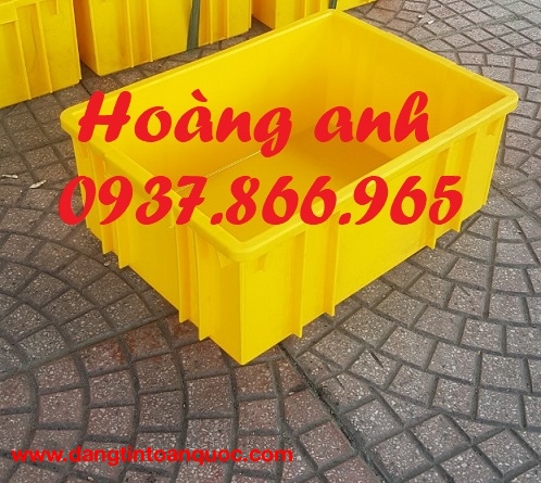 Thùng nhựa cơ khí, khay nhựa đặc B3, khay nhựa nguyên sinh cao cấp tại hà nội