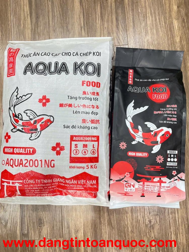 Aqua Koi: Giải pháp hoàn hảo để hồ cá Koi của bạn luôn tràn đầy sức sống và sắc màu.