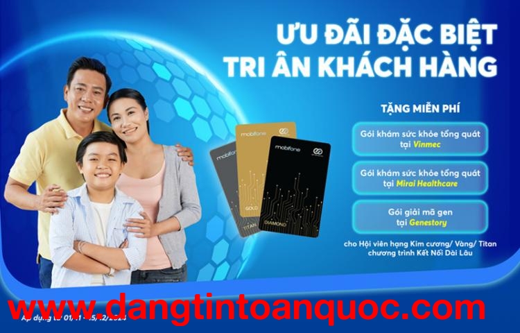 MobiFone triển khai chương trình Chăm sóc sức khỏe cho Hội viên Kết Nối Dài Lâu