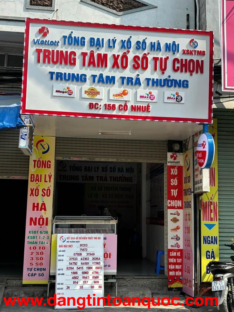 CHÍNH CHỦ SANG NHƯỢNG CỬA HÀNG VIETLOT GIÁ TỐT TẠI ĐƯỜNG CỔ NHUẾ