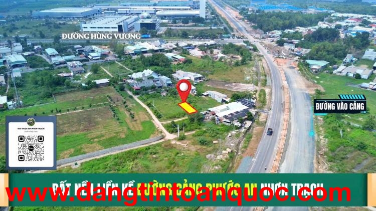 Giảm giá bán gấp nền đất  thổ cư DT 127m2ngay đường Cảng Phước An Nhơn Trạch