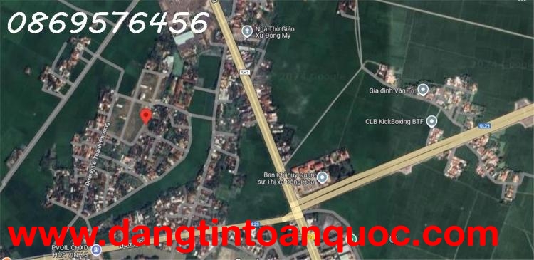 CẦN BÁN LÔ ĐẤT P HOÀ VINH, TX ĐÔNG HOÀ, PHÚ YÊN