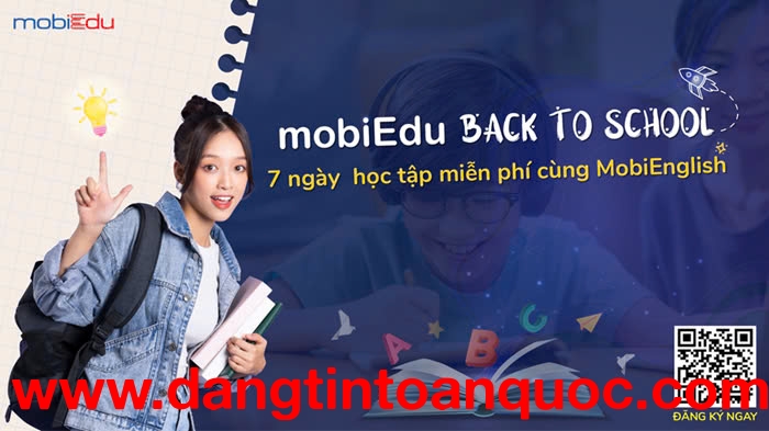 Chào mừng 20-11: MobiFone miễn phí 7 ngày học tập trên MOBIENGLISH