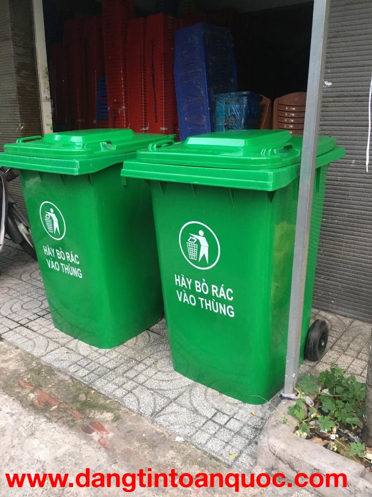 Thùng rác nhựa HDPE 360Ll