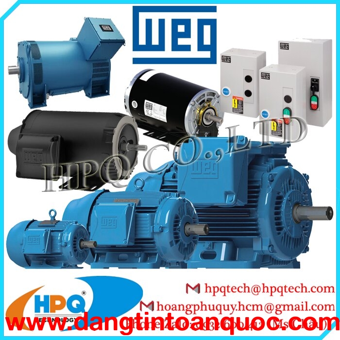 Động cơ cảm ứng rôto WEG chính hãng tại Việt Nam - 0932 600412 Ms.Châu