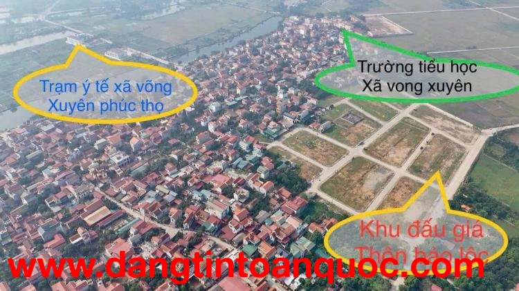 ĐẤT ĐẸP - GIÁ TỐT - Vị Trí Đắc Địa Tại Khu Đấu Giá Đồng Tre, Lỗ Gió, Phúc Thọ, TPHN