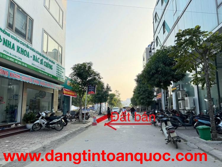 Bán 68m, đất đấu giá tổ 2, TT Chi Đông, Mê Linh, HN. Mặt tiền kinh doanh đẹp. Giá 5,15 tỷ.