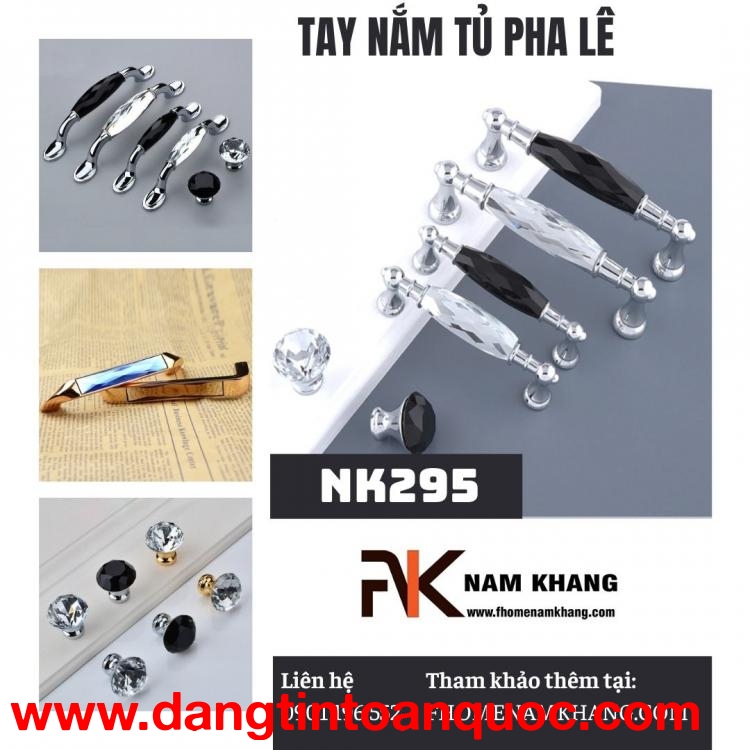 BST tay nắm tủ pha lê đẳng cấp và sang trọng NK295 | Zalo 0901 196 552