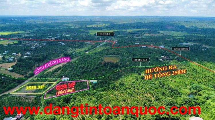 Đất Đẹp - Giá Tốt - Chính Chủ Cần Bán Lô Đất Vị Trí Đẹp Tại Xã Tam Giang, Krông Năng, Đak Lăk