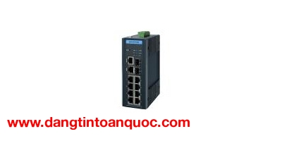 EKI-8510G-2FI: 8G + 2G SFP Managed TSN Switch