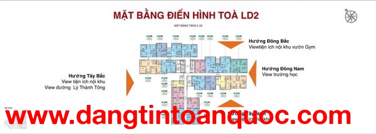 Căn Hộ Chung Cư The London 2 Tầng 04 Phòng 20 (Phòng Đẹp Nhất Của Mỗi Sàn), Đã Cọc 10%