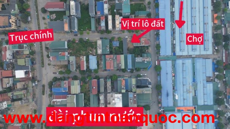 Cần bán lô đất 72m2 khu phố chợ Lương Sơn -Lương Sơn-Hòa BÌnh