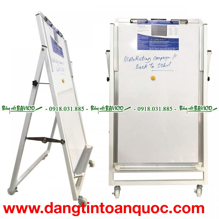  Bảng Flipchart mặt bảng từ viết bút lông cao cấp Lamiante BAVICO 