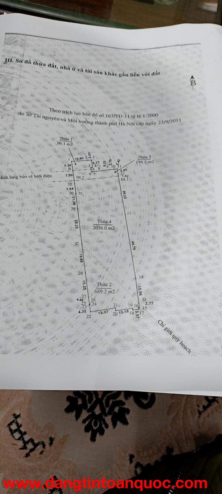 Bán 3.100 m2 đất có sẵn kho xưởng Liên Ninh, Thanh Trì. Giá bán 4x tỷ.