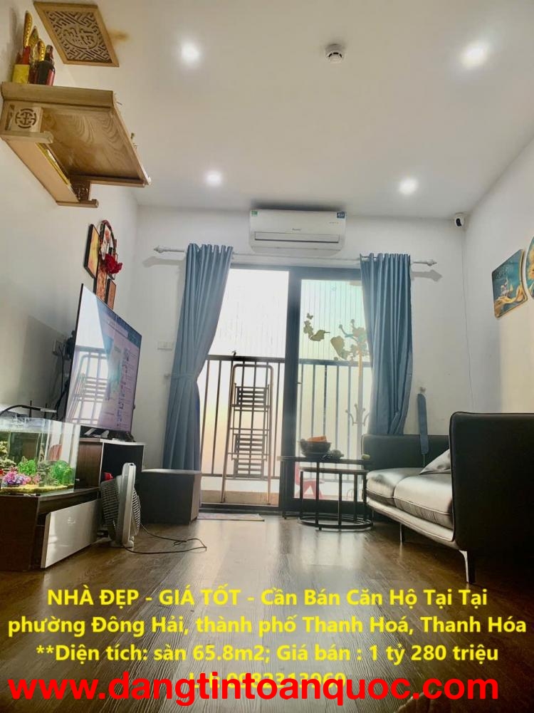 NHÀ ĐẸP - GIÁ TỐT - Cần Bán Căn Hộ Tại Tại phường Đông Hải, thành phố Thanh Hoá, Thanh Hóa