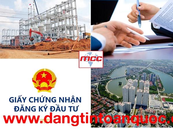 Tư vấn xin giấy phép đầu tư của Minh MCC.Group 