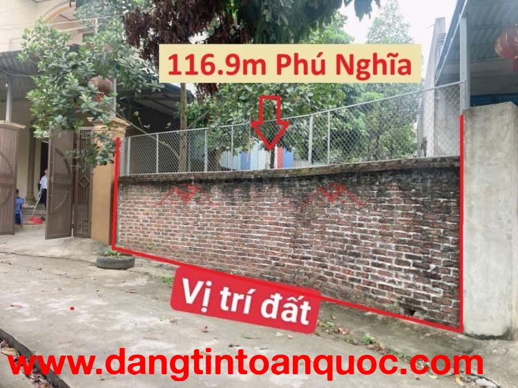 BÁN LÔ ĐẤT PHÚ NGHĨA-CHƯƠNG MỸ GIÁ 3TY1