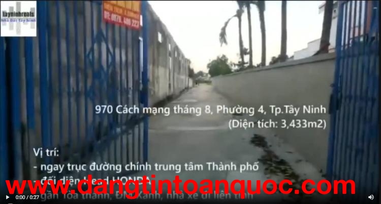 Chính chủ cần cho thuê lô đất vị trí đẹp - khả năng sinh lời cao