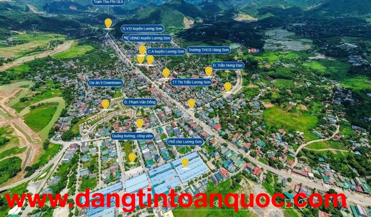 Bán đất nền 68m2 Quốc lộ 6, Hòa Sơn, Lương Sơn, Hòa Bình - 2.750 tỷ