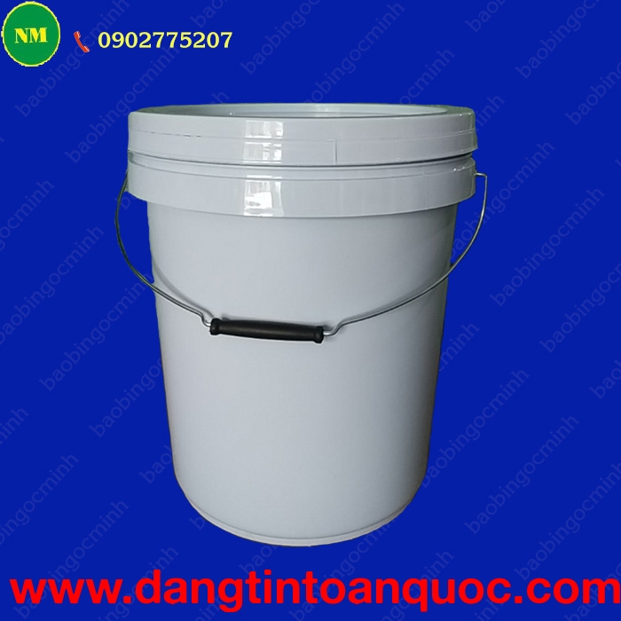 Xô nhựa 20L chịu lực, lý tưởng để đựng sơn nước