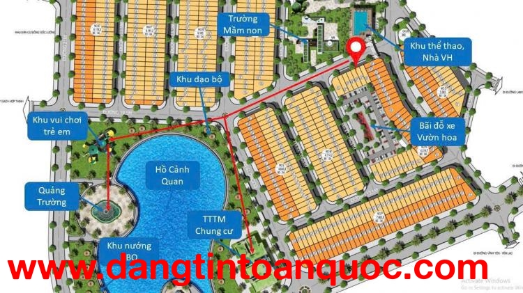 BÁN LK ĐẸP TẠI VĨNH YÊN CENTER CITY, 2,65 TỶ VND, 100M2 HÀNG HOT