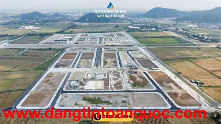 Mở bán dự án đất nền phái tây khu đô thị Tân Thanh Elite City, Hà Nam, sổ đỏ lâu dài, mặt đường 68m,