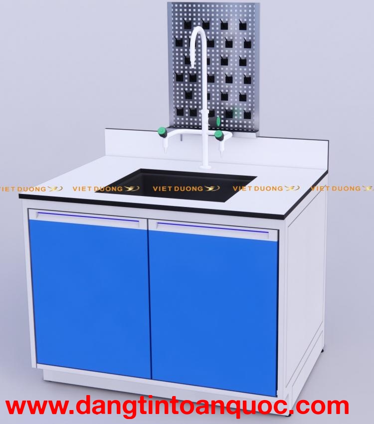  Bàn thí nghiệm có bồn rửa phòng thí nghiệm, Workbench with sink, Lab Sink bench, Sink Workstation: 