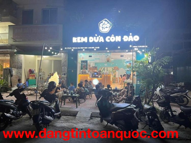 CẦN SANG NHƯỢNG TOÀN BỘ CỬA HÀNG KEM DỪA CÔN ĐẢO COCOO