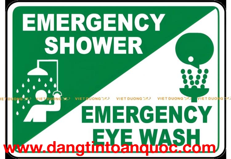 Thiết kế Lắp đặt Vòi Sen Khẩn Cấp – Emergency Shower and Eye wash phòng thí nghiệm: Nhà thầu chuyên 