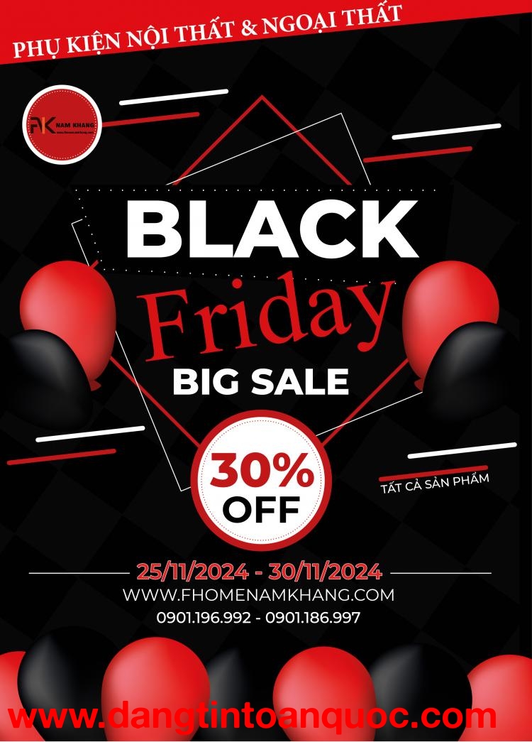 BLack FRiDay - Sale Khủng Nhất Năm 