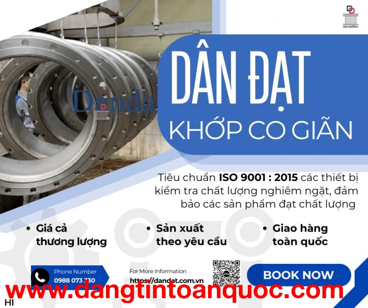 Khớp Nối Giãn Nở Nhiệt Inox, Khớp co giãn cho nồi hơi công nghiệp, Khớp co giãn dùng cho dầu truyền 