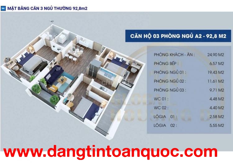 Chính chủ cần cho thuê căn Officetel mặt đường Giải Phóng, 03 ngủ, 02 vệ sinh, hoàn thiện xong chưa 