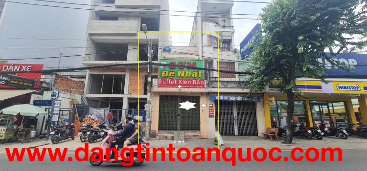 Cho thuê nhà Mặt Tiền Thạch Lam 80m2, 1Lầu, 22Triệu - GẦN TRƯỜNG HỌC